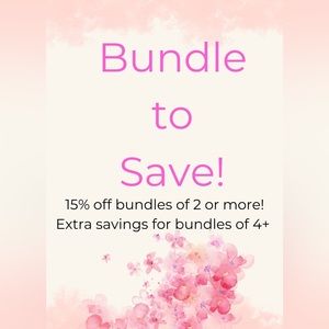 Bundle to save!